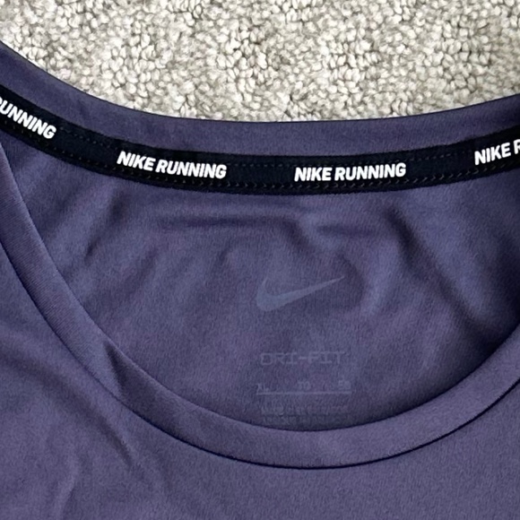Nike Dri-Fit Women's Running Tank Top Purple/Plum XL NWT Activewear Athleisure - Picture 7 of 14
